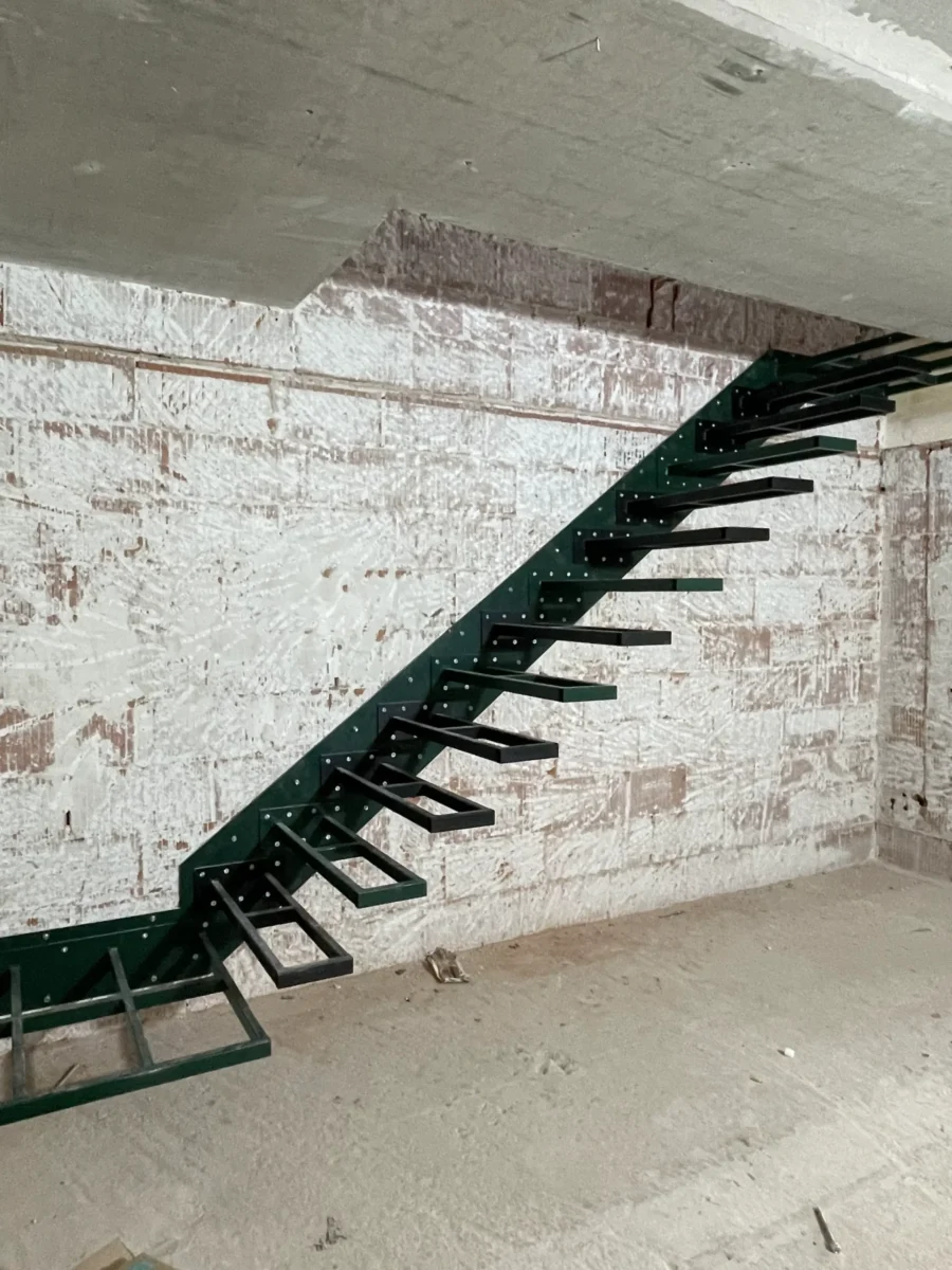 Kragarmtreppe Unterkonstruktion 1