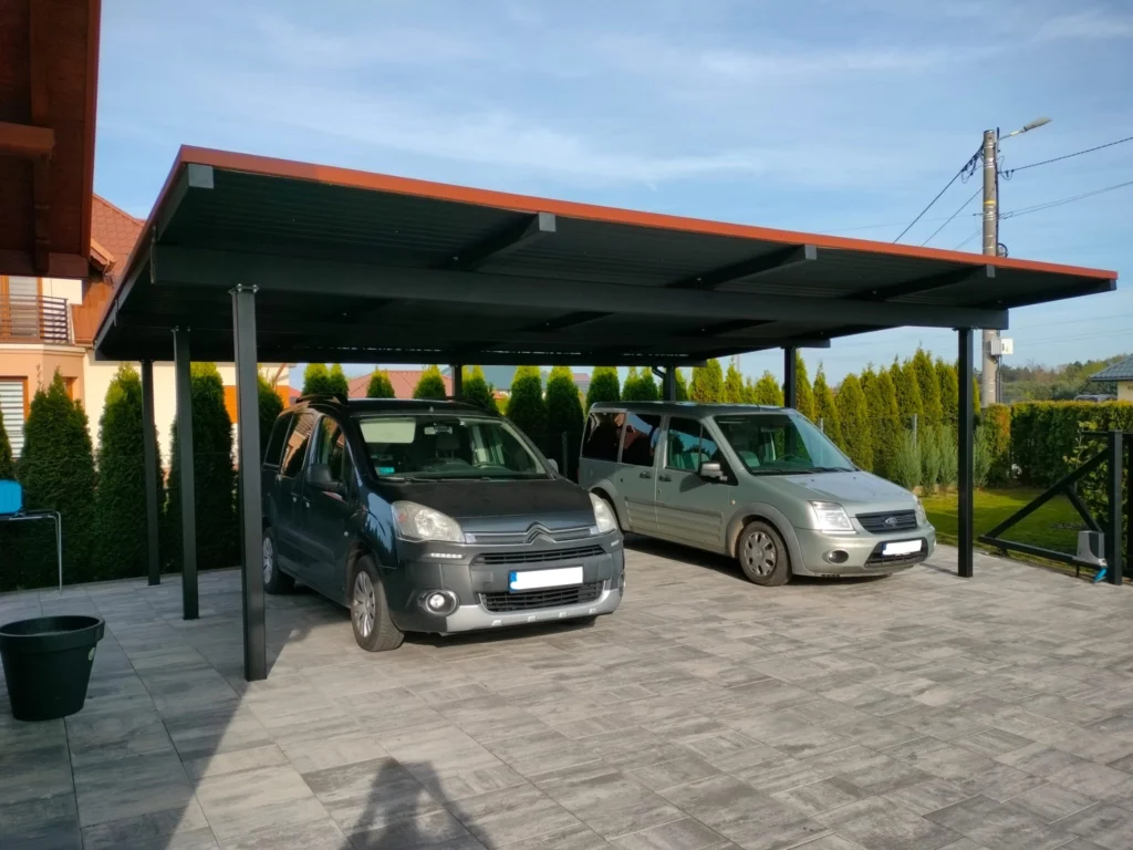 Doppelcarport für Autos