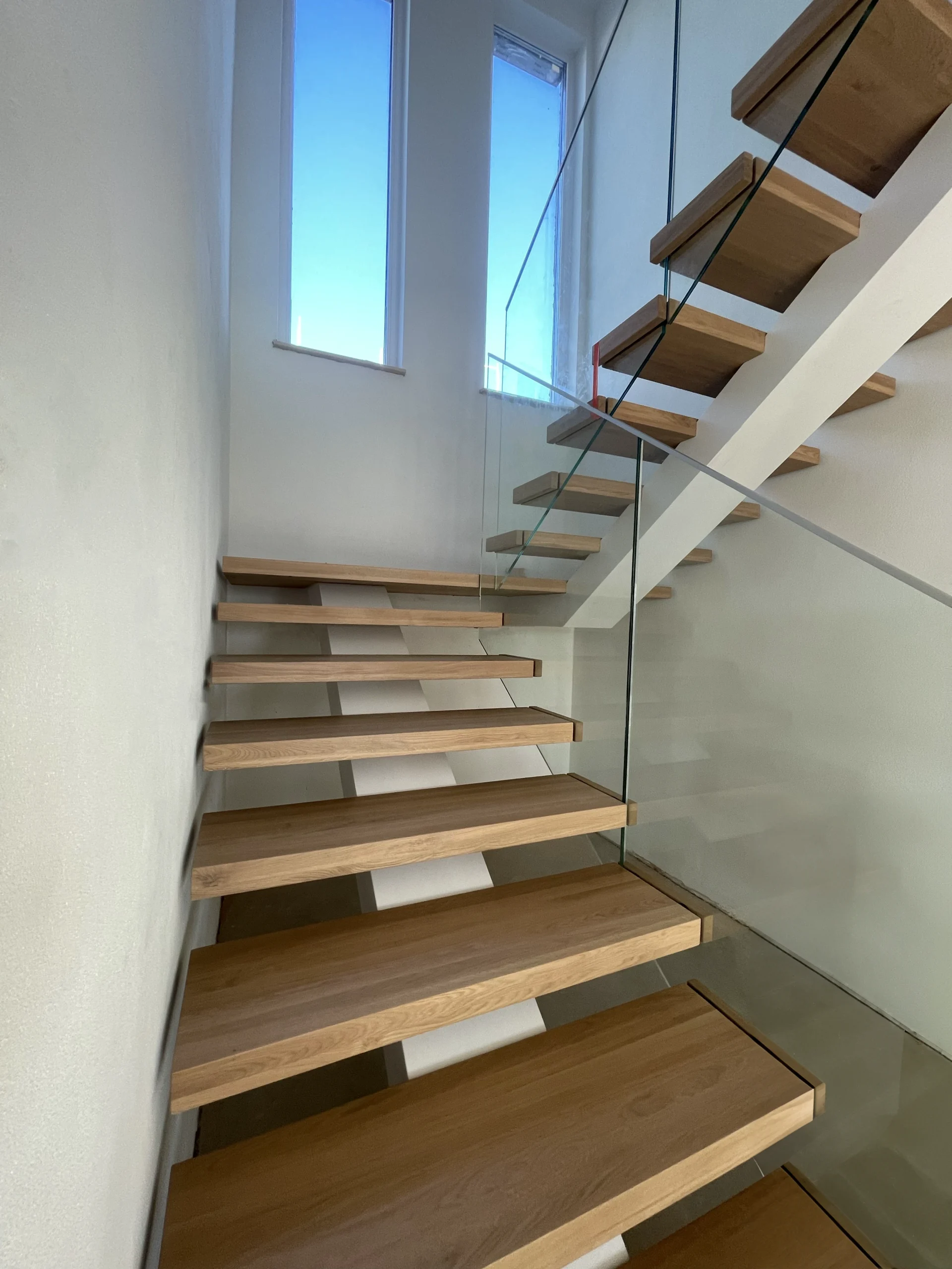 einholmtreppe mit weisse Holm